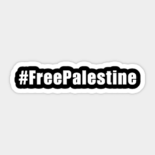 Hashtag Palestine Sticker